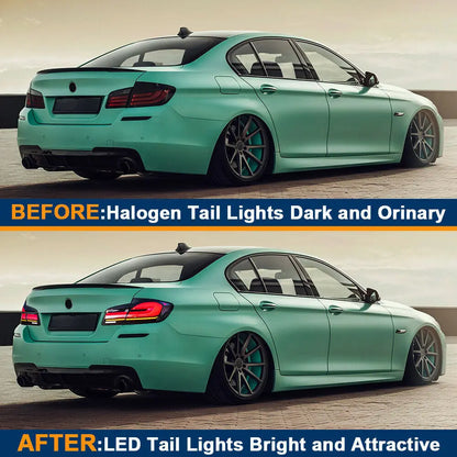 LED LCI Tail Lights for BMW 5 Series F10 F18 (2011-2017) | Plug And Play