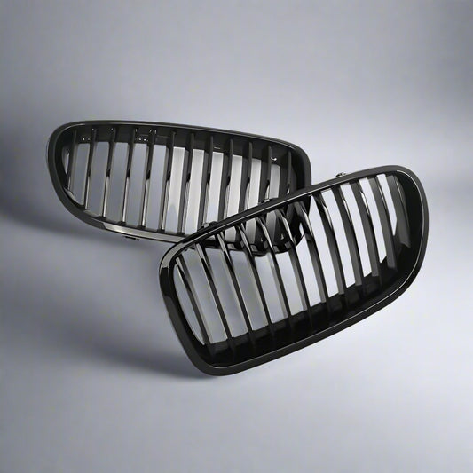 Front Kidney Grill for BMW 5 Series F10/F11 550i 535i (2010-2016) | Gloss Black