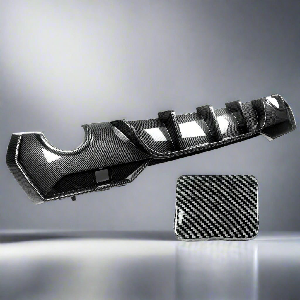 Rear Diffuser Upgrade For BMW G22/G23 4-Series | Carbon Fiber Style