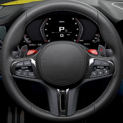 Carbon Fiber Paddle Shift Extension For BMW F20 F06 F13 F15 F16 F34 F44 F90 F80 F82 F83 F87