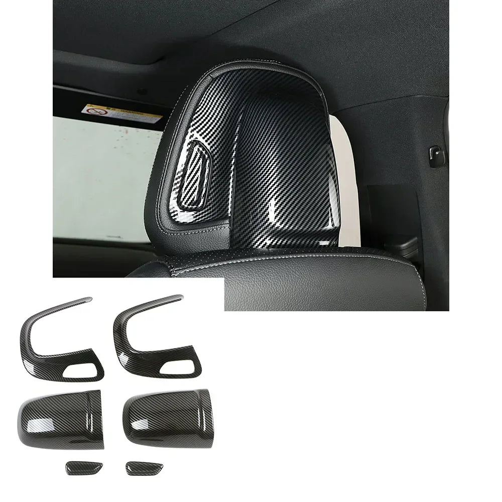 Carbon Fiber Center Console Trim for Mercedes-Benz W206 2022–2024