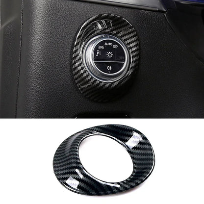 Carbon Fiber Center Console Trim for Mercedes-Benz W206 2022–2024