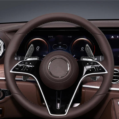 Carbon Fiber Paddle Shift Extensions for Mercedes C, E, & S-Class | Black & Red