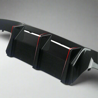 Rear Diffuser for BMW F87 M2 2015+ | Carbon Fiber Style