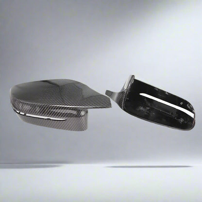 Genuine M4 Style Carbon Fiber Side Mirror Covers for BMW (G20 G22 G23 G26 G30 G11 G12 G14 G15 G16)