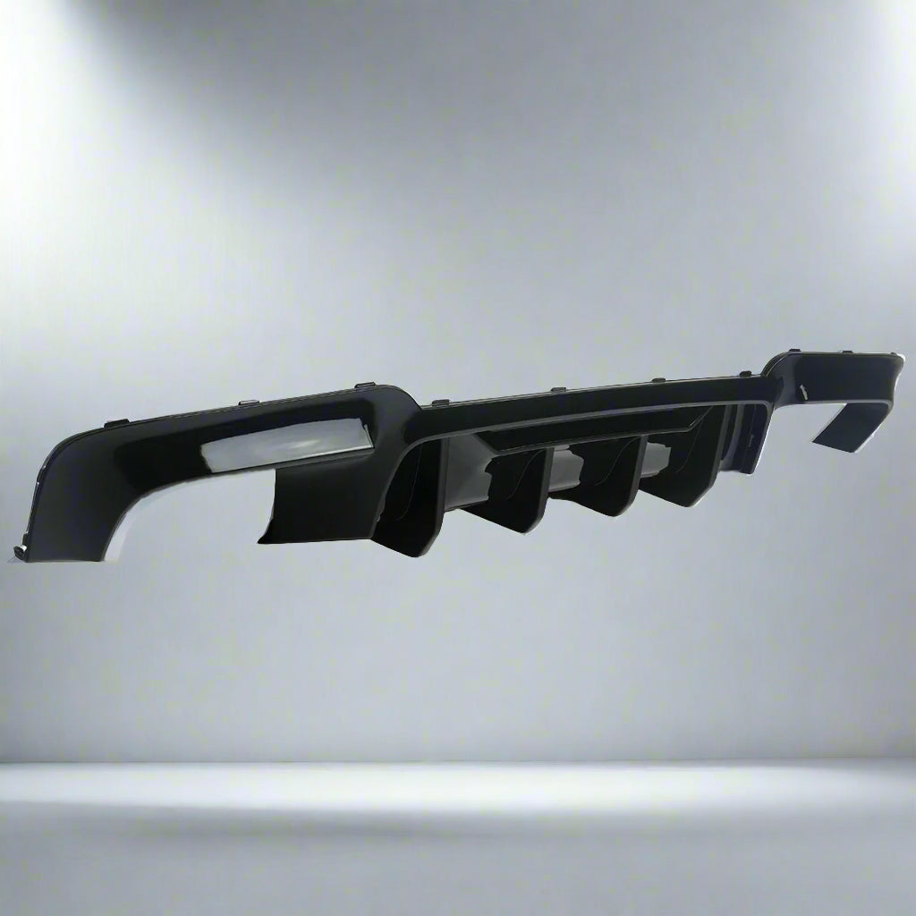 R-Style Rear Diffuser For BMW 5 Series F10 F11 (2010-2016) | Black