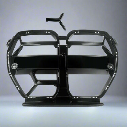 CSL Style Front Kidney Grille For BMW G80 M3 & G82 M4 2020+ | Gloss Black