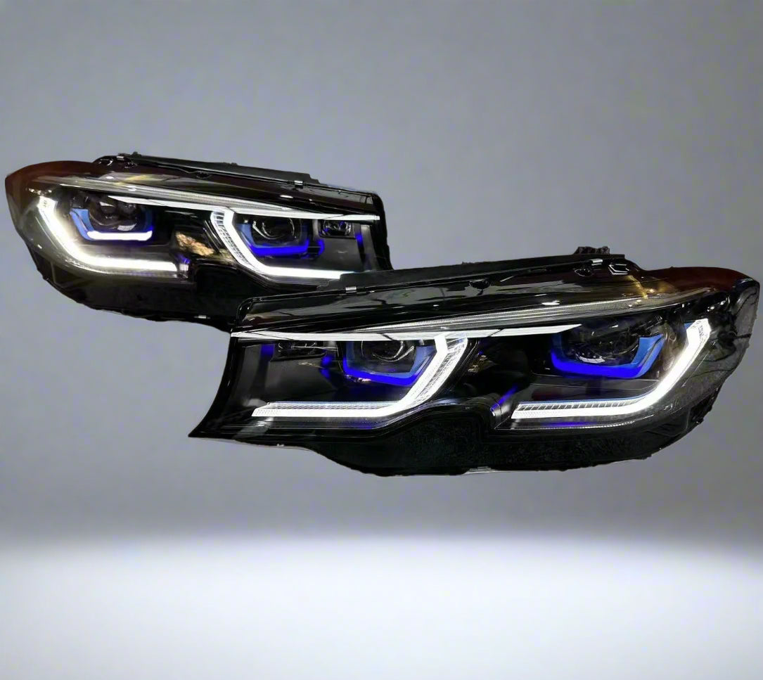 G20 Laser Headlight Upgrade For BMW 3 Series G20 | Shadow Line Black