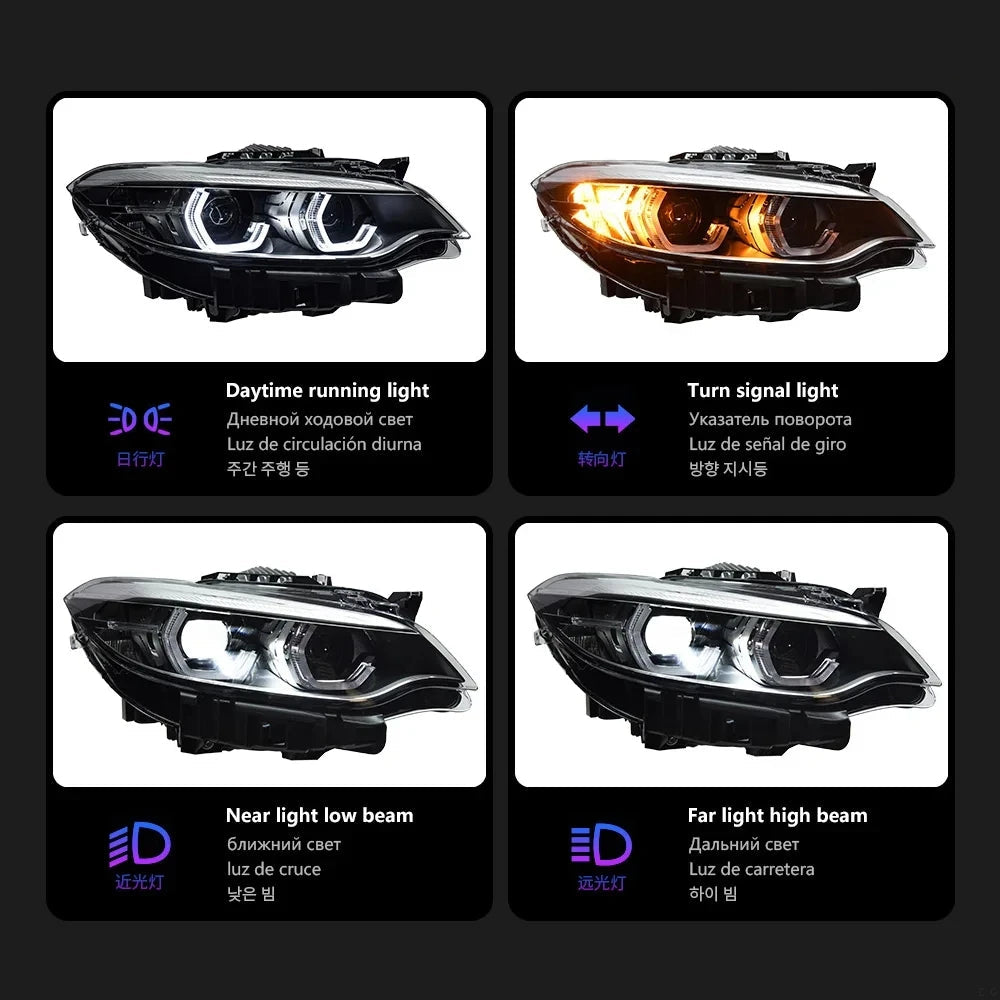 LED Headlight Assembly for BMW F22 F87