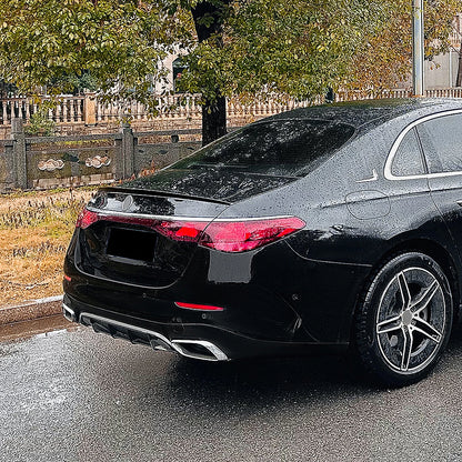 Rear Trunk Spoiler for Mercedes-Benz E-Class W214 (2024+) | Carbon & Black