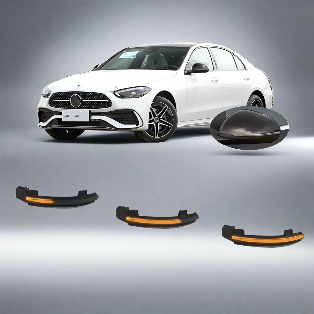 Dynamic LED Sequential Turn Signal for Mercedes-Benz C, S, and E-Class (W206, W223, W214 | 2022-2024)