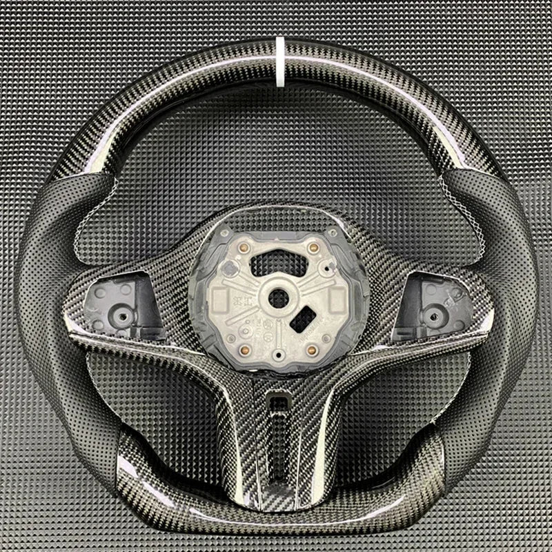 M Sport Carbon Fiber Leather Steering Wheel for BMW G-Chassis