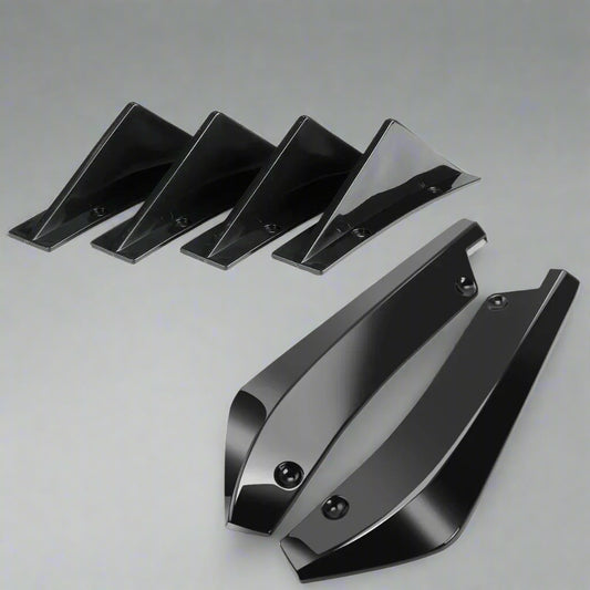 6PCS Shark Fin Diffuser Set for Audi A4 A5 A6