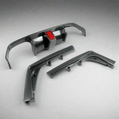 F1 Style Rain Light Diffuser for BMW F80 F82 (M3 & M4) | Carbon Fiber