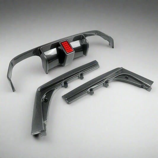 F1 Style Rain Light Diffuser for BMW F80 F82 (M3 & M4) | Carbon Fiber