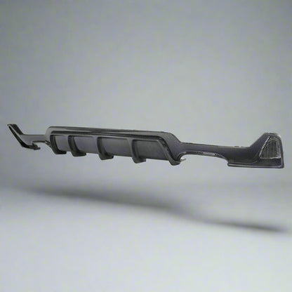 M-Sport Quad Exhaust Rear Diffuser For BMW 4 Series F32 F33 | Carbon Style
