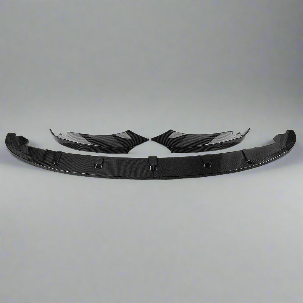 M-Sport Front Lip for BMW F32 F33 4 Series (2014-2020) | Gloss Black/Carbon Fiber