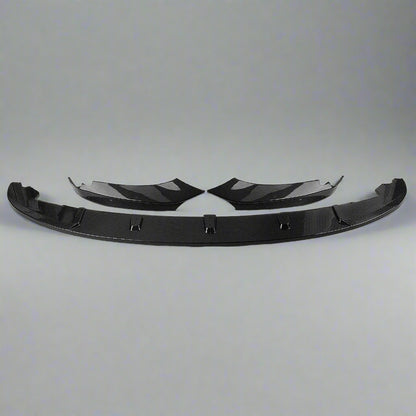 M-Sport Front Lip for BMW F32 F33 4 Series (2014-2020) | Gloss Black/Carbon Fiber