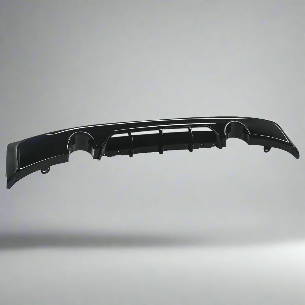 MP Style Rear Diffuser Upgrade for BMW 2 Series F22/F23 M235i M240i (2013-2018) | Gloss Black