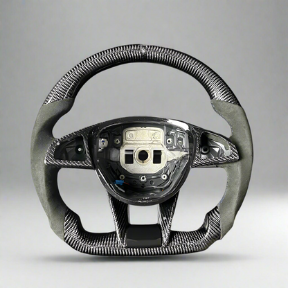 Carbon Fiber Steering Wheel for Mercedes AMG A45, C43, C63, E63, S63 (W205, W213, W222)