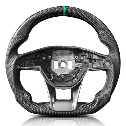 Carbon Fiber Steering Wheel for Mercedes AMG A45, C43, C63, E63, S63 (W205, W213, W222)