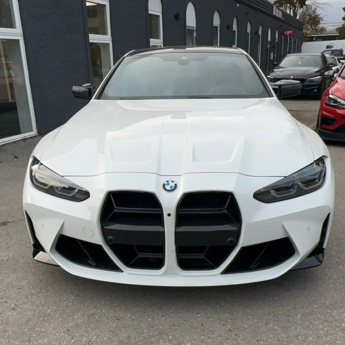 CSL Style Dry Carbon Fiber Grill For BMW M3/M4 G80/G82/G83 2021-2024