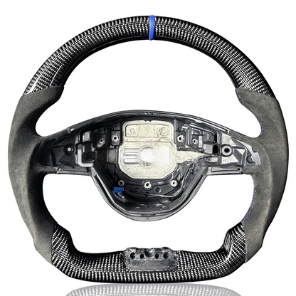 Carbon Fiber Steering Wheel for Mercedes AMG A45, C43, C63, E63, S63 (W205, W213, W222)