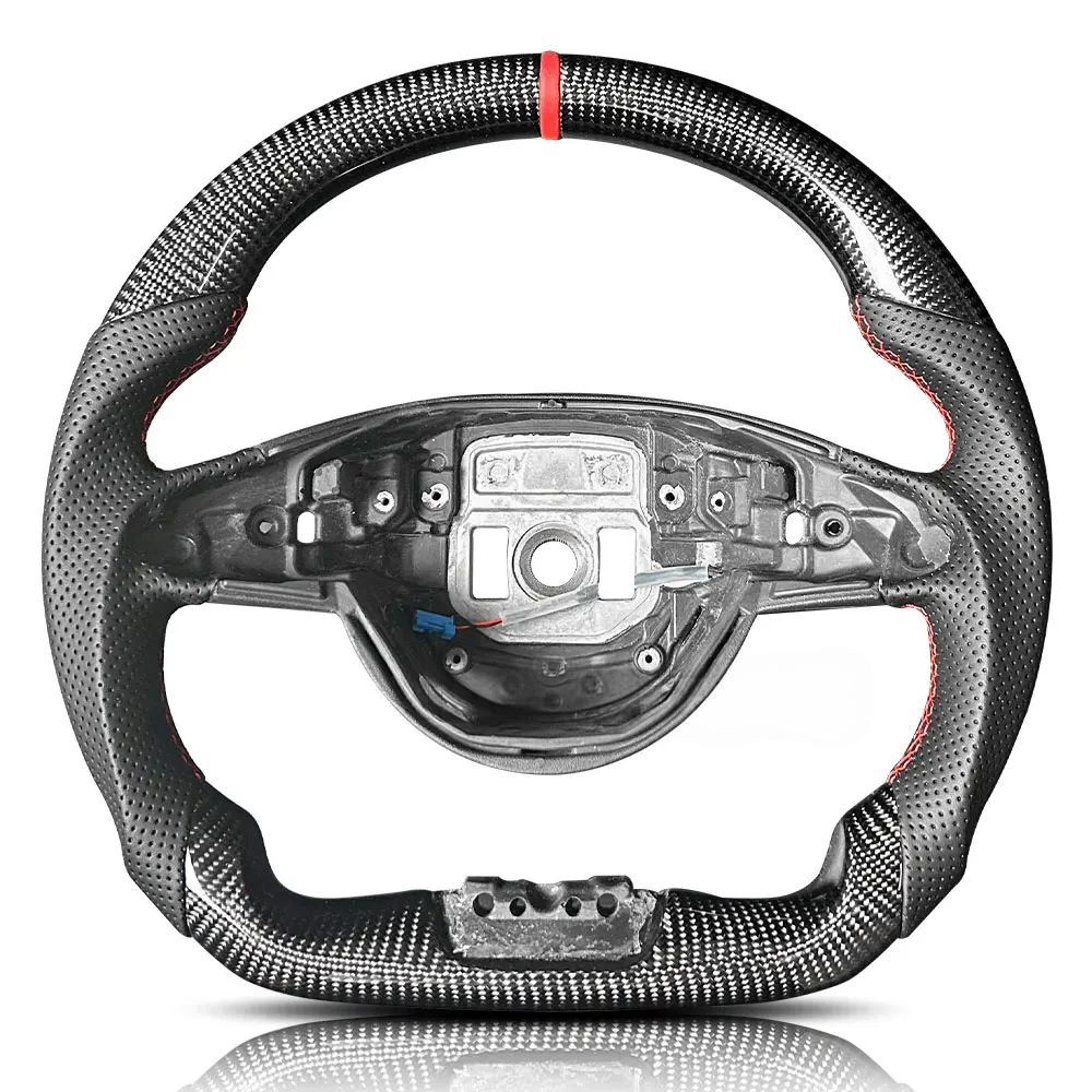Carbon Fiber Steering Wheel for Mercedes AMG A45, C43, C63, E63, S63 (W205, W213, W222)
