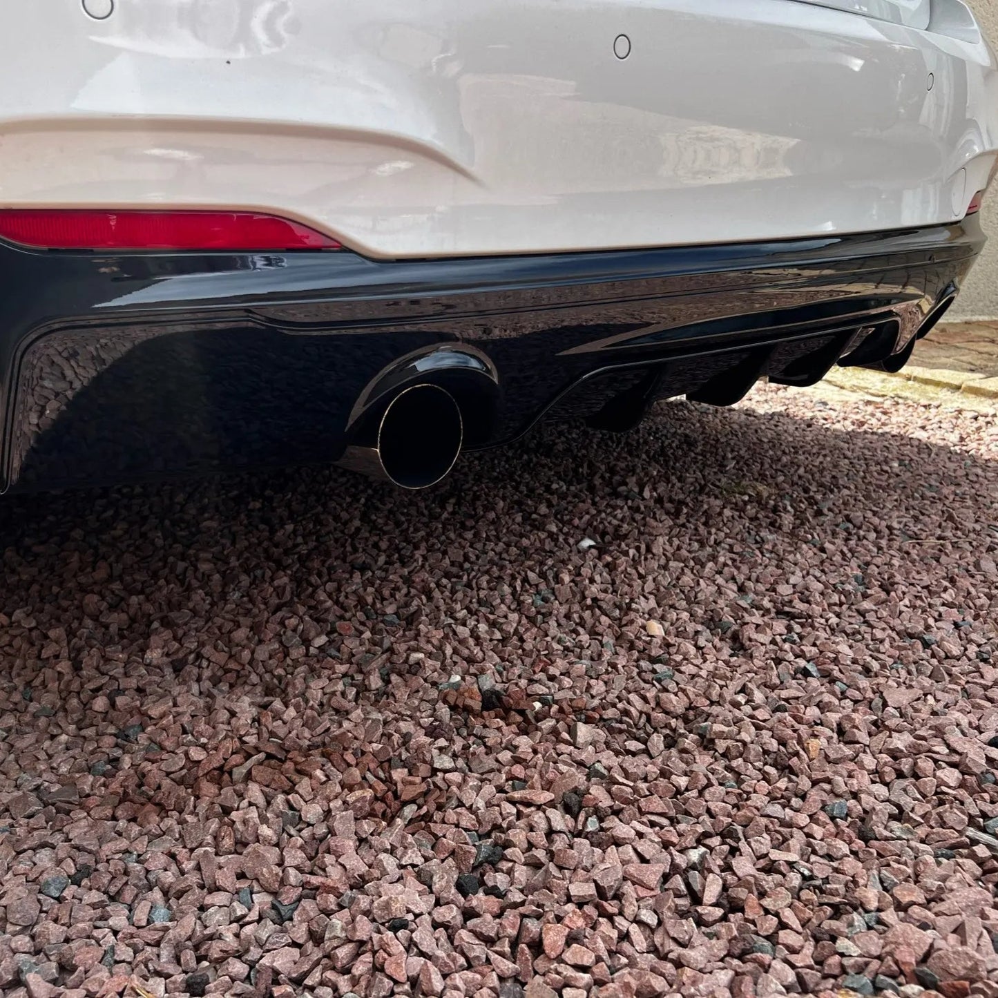 MP Style Rear Diffuser Upgrade for BMW 2 Series F22/F23 M235i M240i (2013-2018) | Gloss Black