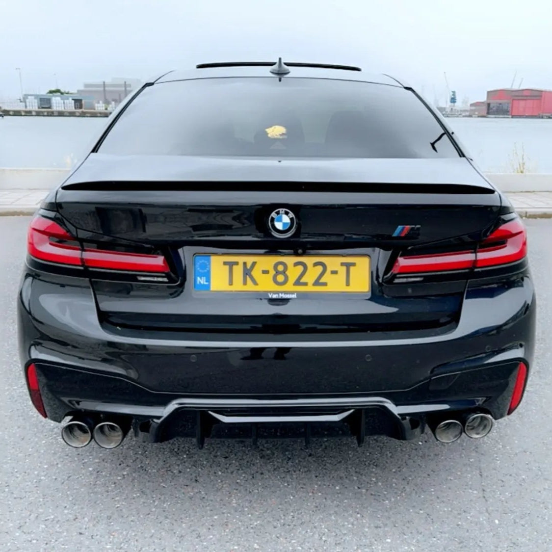 Carbon Fiber Quad Exhaust Tip Conversion For BMW G30/G31 2018+