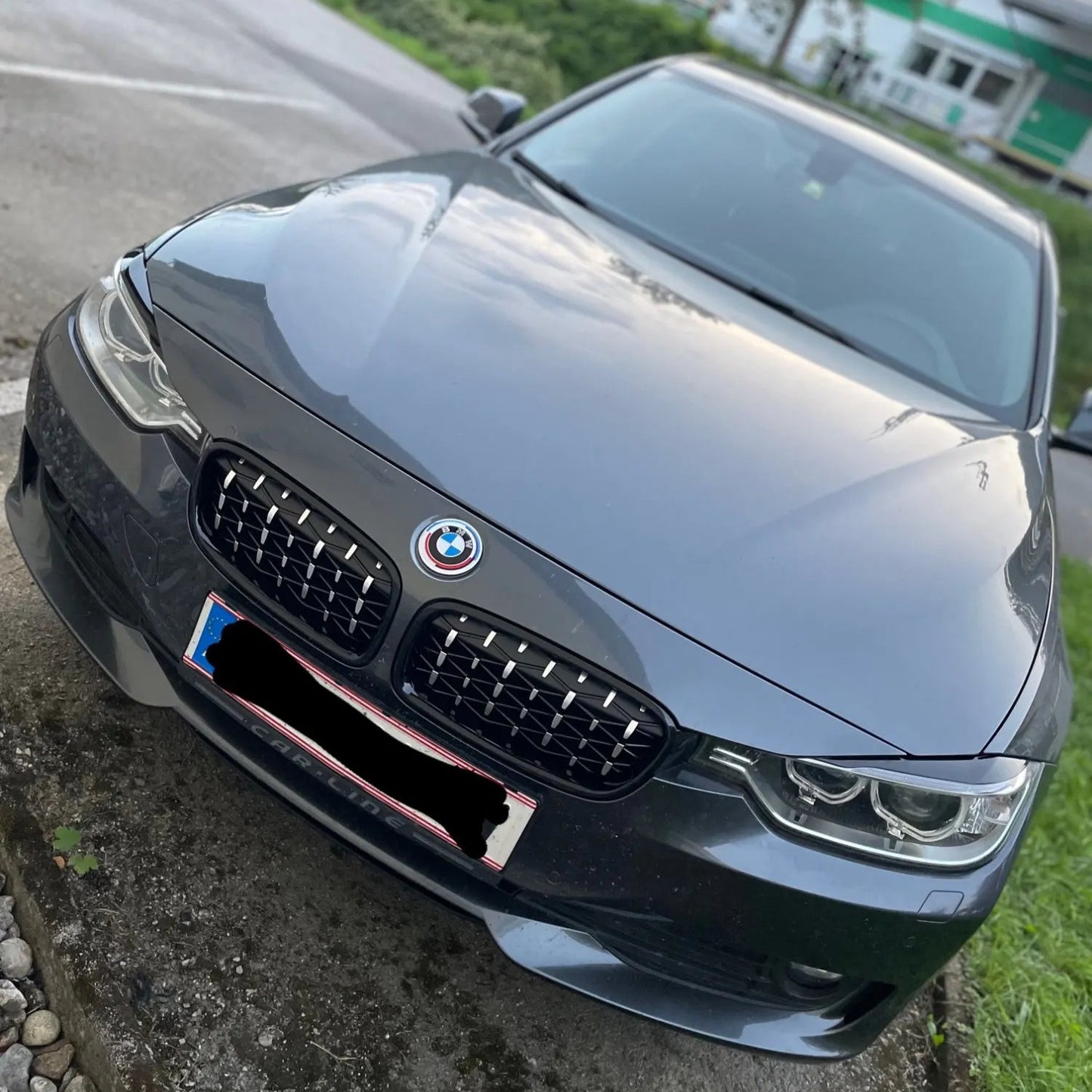 Diamond Front Kidney Grill for BMW 3 Series F30 F31 (2011-19)