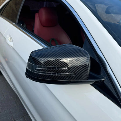 Side View Mirror Cap Upgrade for Mercedes Benz W204, W212, W176, X156, C117, X204, W221