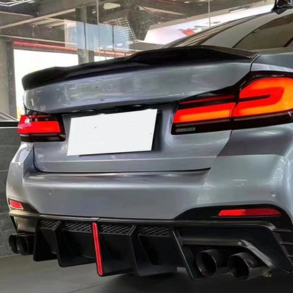 F1 Style Rear Diffuser with LED Light For BMW G30/G31 M550i 2017+