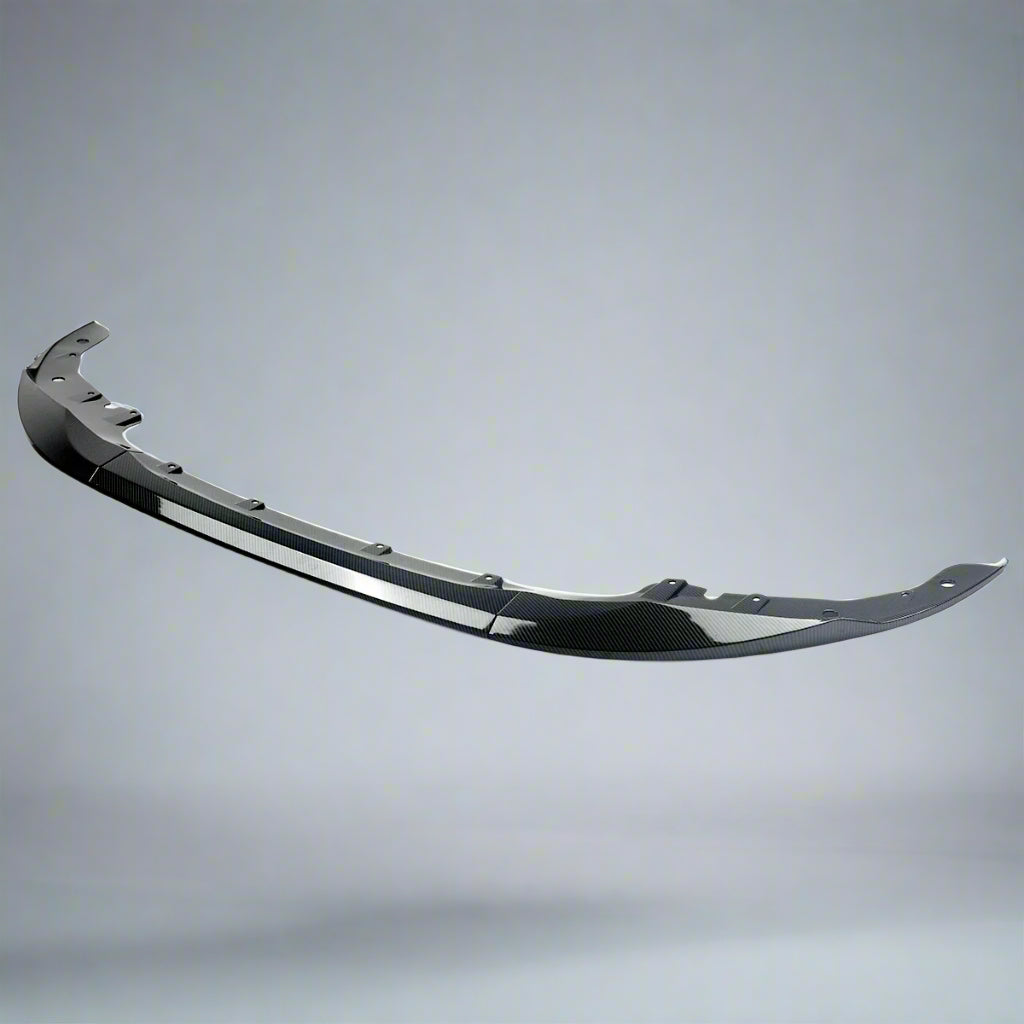 Front Lip Splitter For G22 BMW 4-Series M-sport | Carbon Fiber Look