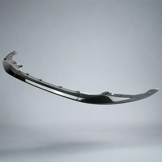 Front Lip Splitter For G22 BMW 4-Series M-sport | Carbon Fiber Look