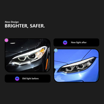 LED Headlight Assembly for BMW F22 F87