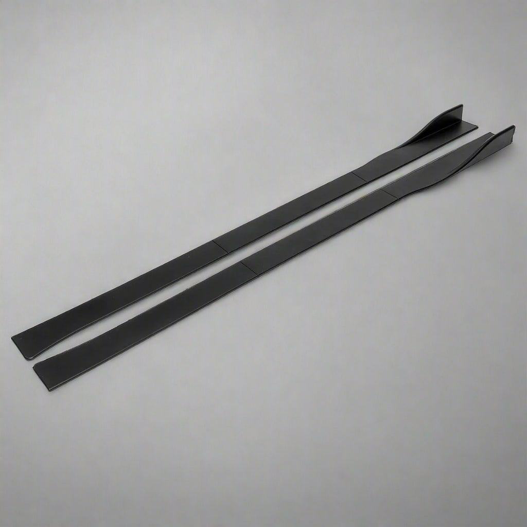 Universal Car Side Skirt Extensions For BMW F10 F11 F32 F30 F80 E92 | Black