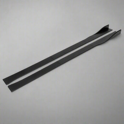 Universal Car Side Skirt Extensions For BMW F10 F11 F32 F30 F80 E92 | Black