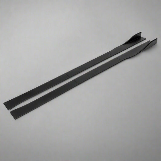 Universal Car Side Skirt Extensions For BMW F10 F11 F32 F30 F80 E92 | Black